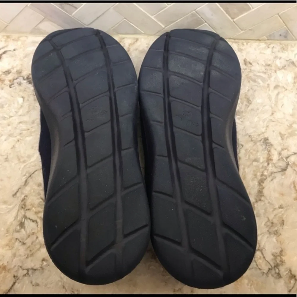 Merinos Mens Navy Slip Ons size 12